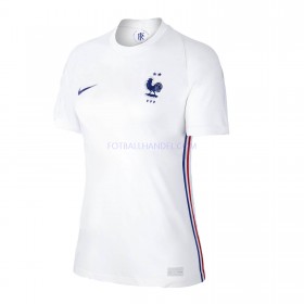 Dame Fotballdrakter Frankrike Borte Euro 2020 Kortermet